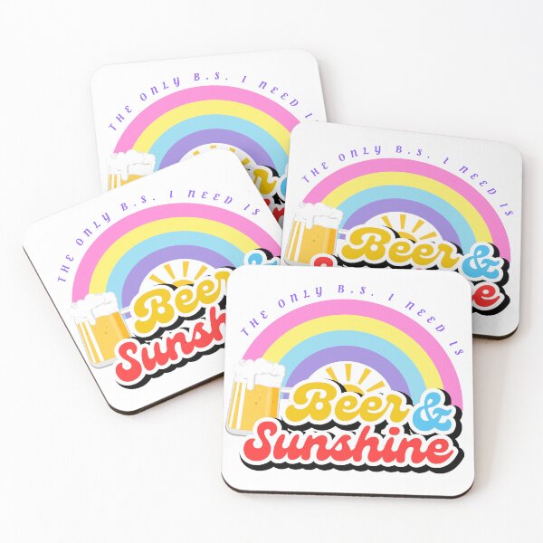 Item preview, The Only B.S. I Need Is Beer & Sunshine designed and sold by simmoredsign.