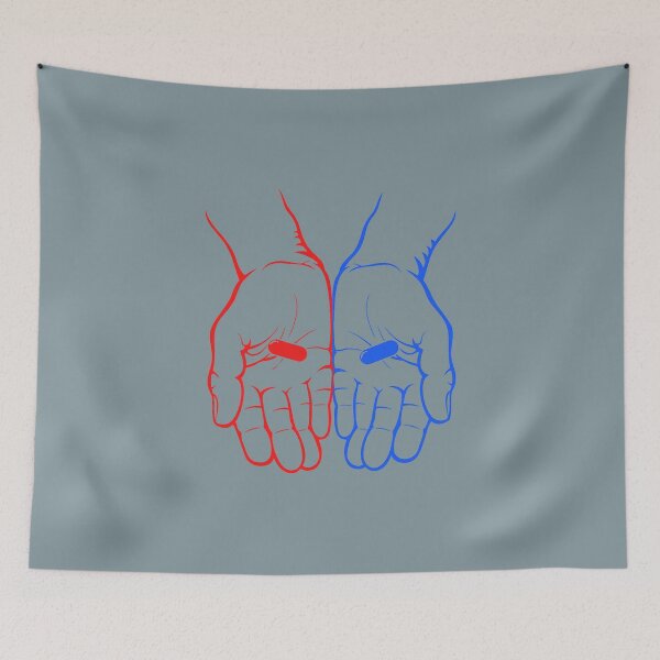 Item preview, Red Pill or Blue Pill The Matix  designed and sold by AlonzoBristow.