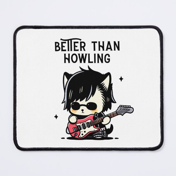 Item preview, Better Than Howling - Rock Puppy. designed and sold by ImativaDesign.