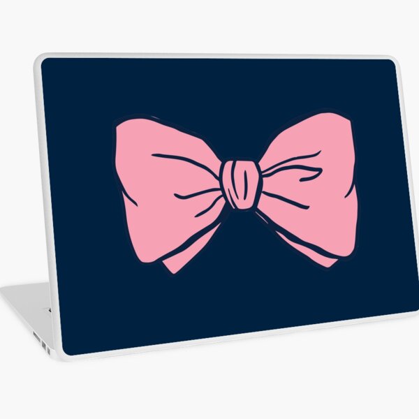Decorate Your Laptop With Preppy Bow Sticker.
