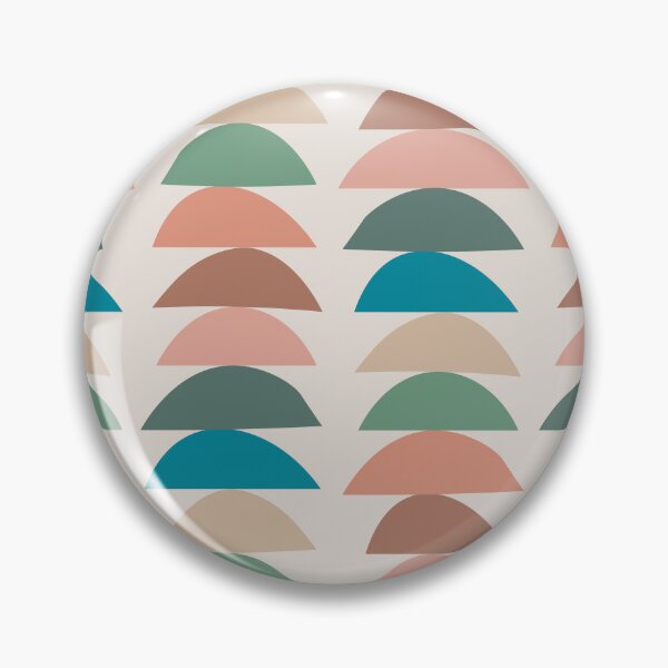 Item preview, Mid Century Modern, Retro Geometrical, Colorful Pattern designed and sold by technicolorable_art.