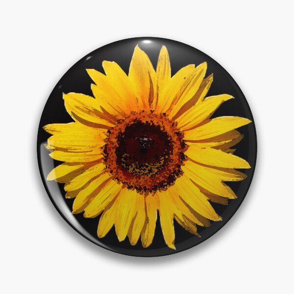 Item preview, Watercolor Giant Sunflower designed and sold by AmyWhy.
