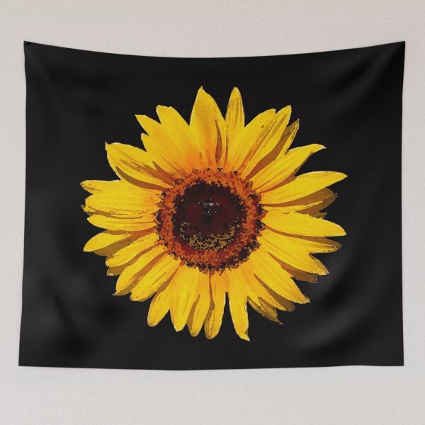 Item preview, Watercolor Giant Sunflower designed and sold by AmyWhy.