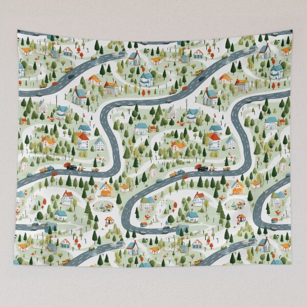 Item preview, Road pattern designed and sold by Lexa Pix.