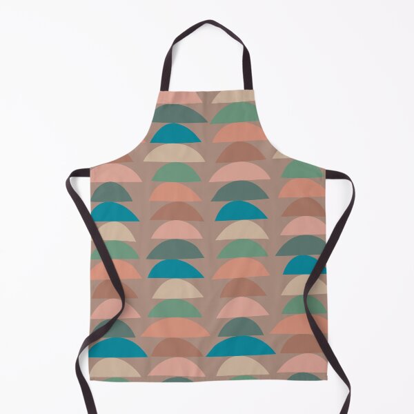 Item preview, Mid Century Modern, Retro Geometrical, Colorful Earth Tones designed and sold by technicolorable_art.