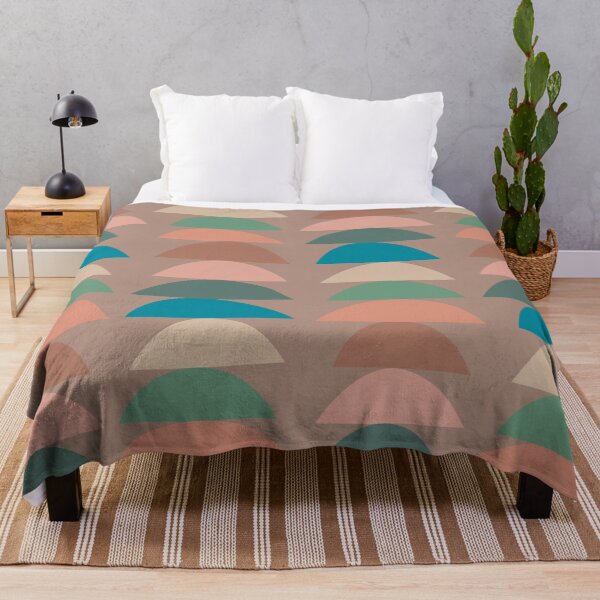 Item preview, Mid Century Modern, Retro Geometrical, Colorful Earth Tones designed and sold by technicolorable_art.