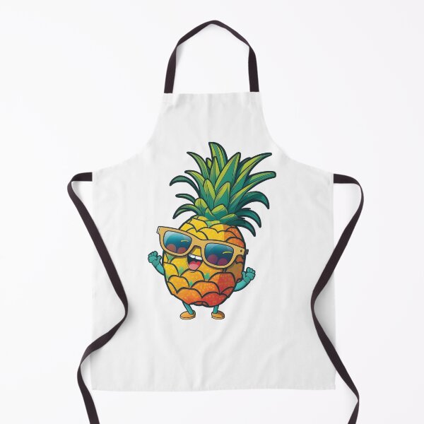 Artikelvorschau, Nette glückliche tanzende Ananas entworfen und verkauft von SilverSpell.