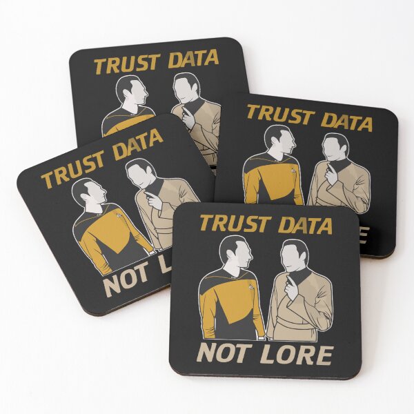 Item preview, Trust data not lore  designed and sold by BuHeidenreich.