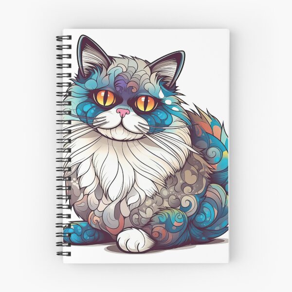 Item preview, RagdollCat Joy - AI-Inspired Feline Design for Playful and Devoted Lovers of the Ragdoll Breed designed and sold by DooodleGod.