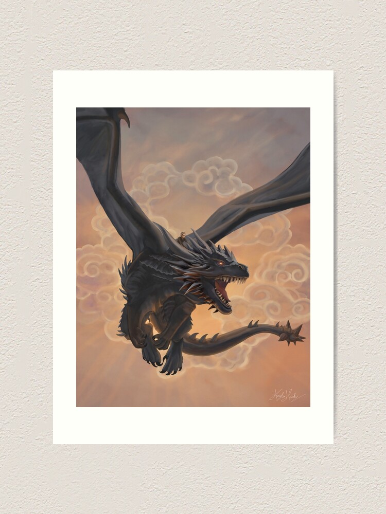 Wall Art Print House of Dragon - Dragon Shield, Gifts & Merchandise