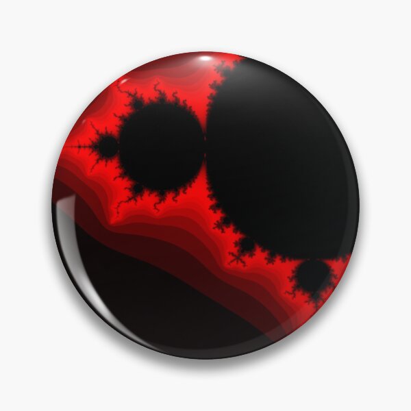 Item preview, Red Black Mandelbrot  designed and sold by CatherPaul.