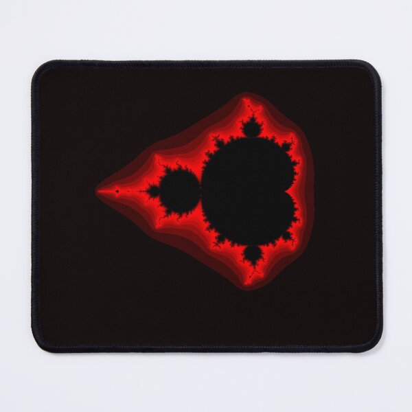 Item preview, Red Black Mandelbrot designed and sold by CatherPaul.