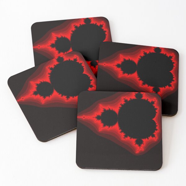 Item preview, Red Black Mandelbrot  designed and sold by CatherPaul.