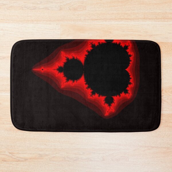 Artikelvorschau, Rotes schwarzes Mandelbrot entworfen und verkauft von CatherPaul.