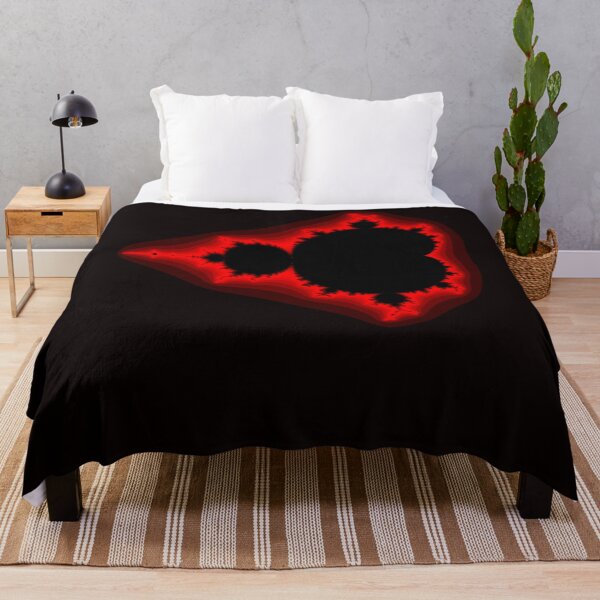 Item preview, Red Black Mandelbrot  designed and sold by CatherPaul.