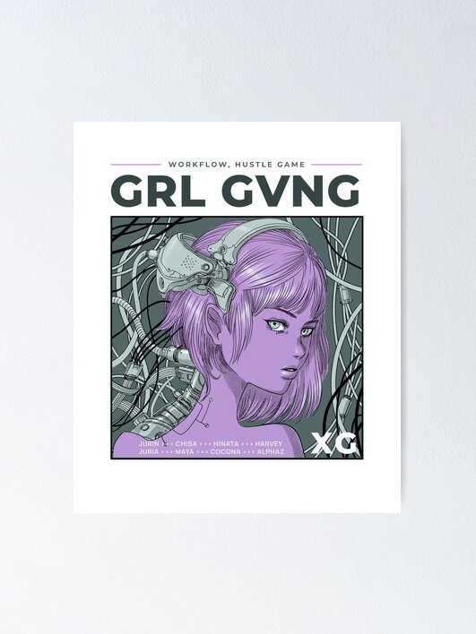 XG - GRL GVNG | Kpop Merch for Fans | Gift for ALPHAZ