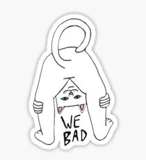 RIPNDIP We Bad Cat Sticker