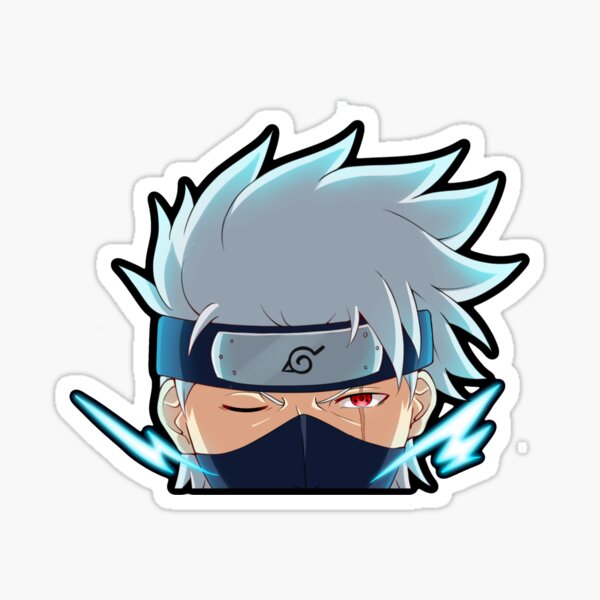Aperçu de l'œuvre Copie d'anime Ninja Peeker Sticker créée et vendue par RiseDecals.