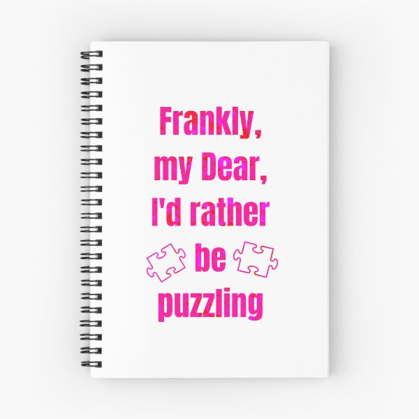 Item preview, Puzzle Addict Hot Rejection, I’d Rather Be Puzzling designed and sold by Do-GoodPuzzler.