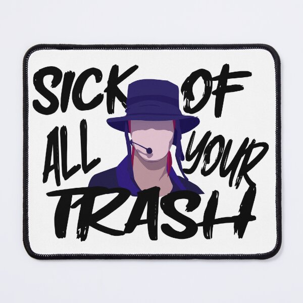 Item preview, SHINee Minho - SICK OF ALL YOUR TRASH - Don't Call Me designed and sold by randomkfandom.