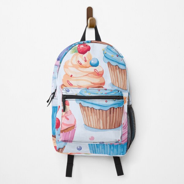 Item preview, Watercolor Cupcakes Pattern | A Delightful Assortment of Delectable Cupcakes designed and sold by PaletPatisserie.