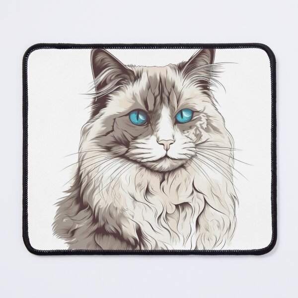 Item preview, Ragdoll - Snuggable Breed for Pet-Lovers & Lap-Cats: A Meowy & Friendly designed and sold by DooodleGod.