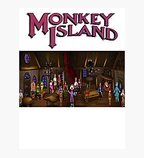 Monkey island Photographic Print
