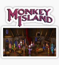 Monkey island Sticker