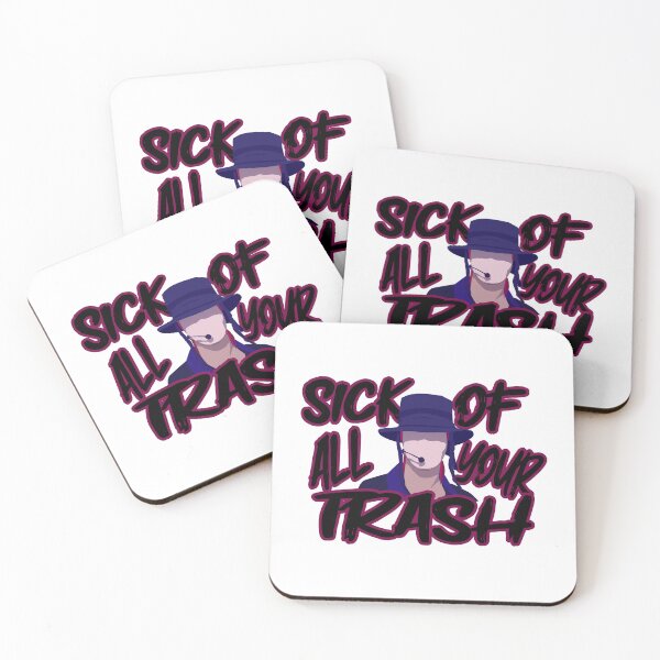Item preview, SHINee Minho - SICK OF ALL YOUR TRASH - Don't Call Me designed and sold by randomkfandom.