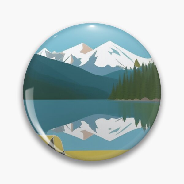 Item preview, A picturesque campsite 	 designed and sold by bobnajfanosi.