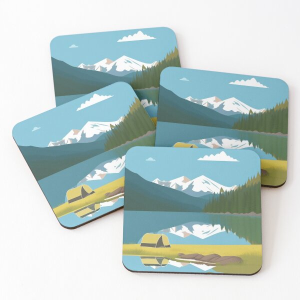 Item preview, A picturesque campsite 	 designed and sold by bobnajfanosi.