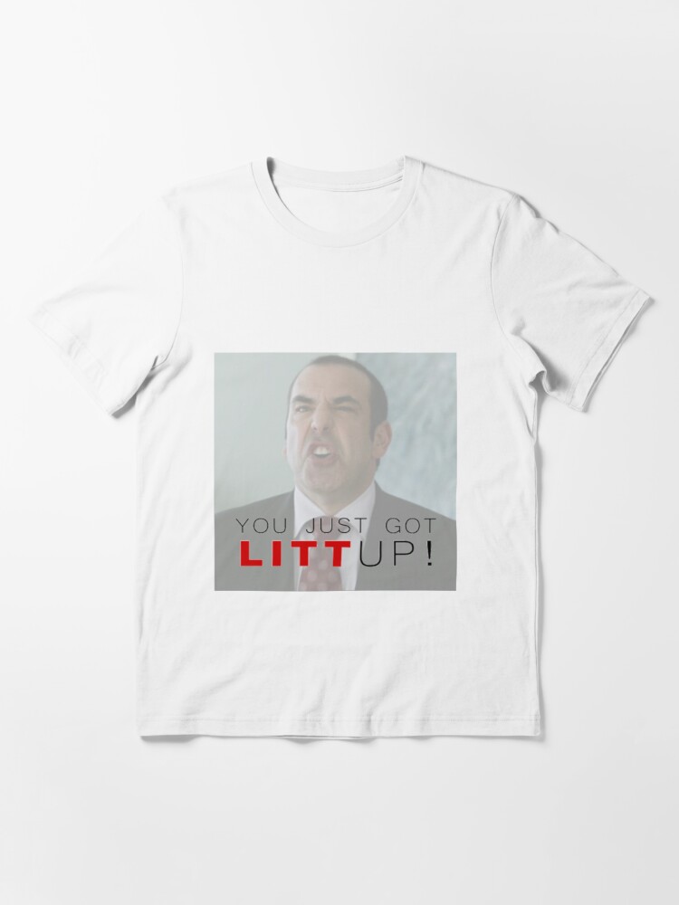 Louis Litt Homage T-shirt Tee Funny Suits Fandom Icon Legend 90's Retro  Graphic