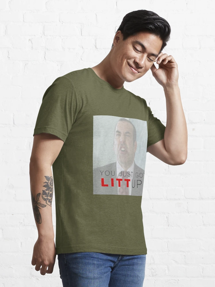 Louis Litt Homage T-shirt Tee Funny Suits Fandom Icon Legend 90's  Retro Graphic
