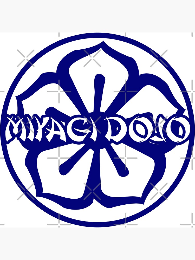 &ldquo;Miyagi Dojo&rdquo; Sticker by McPod | Redbubble