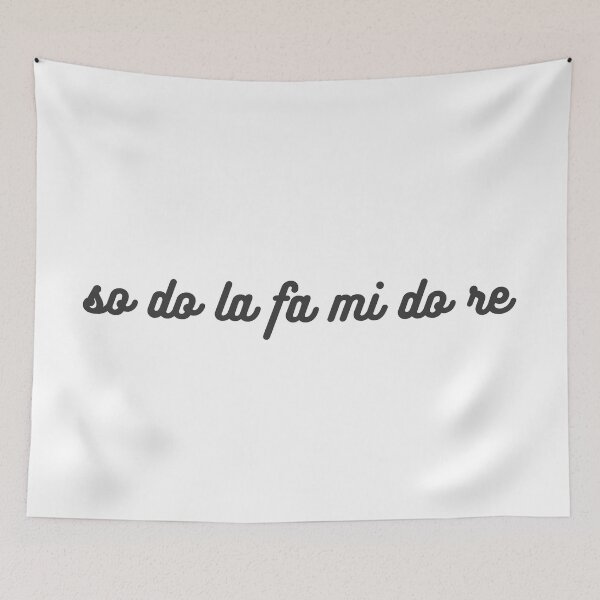 Item preview, so do la fa mi do re designed and sold by festivalzone.