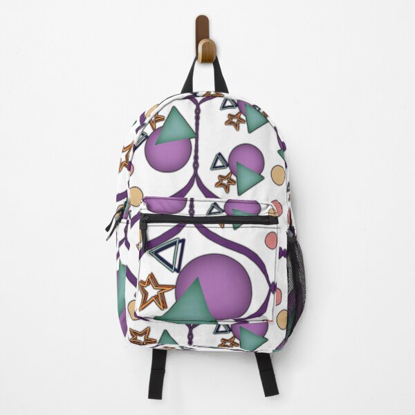 Item preview, colorful geometric fabric pattern designed and sold by WinusYTS.