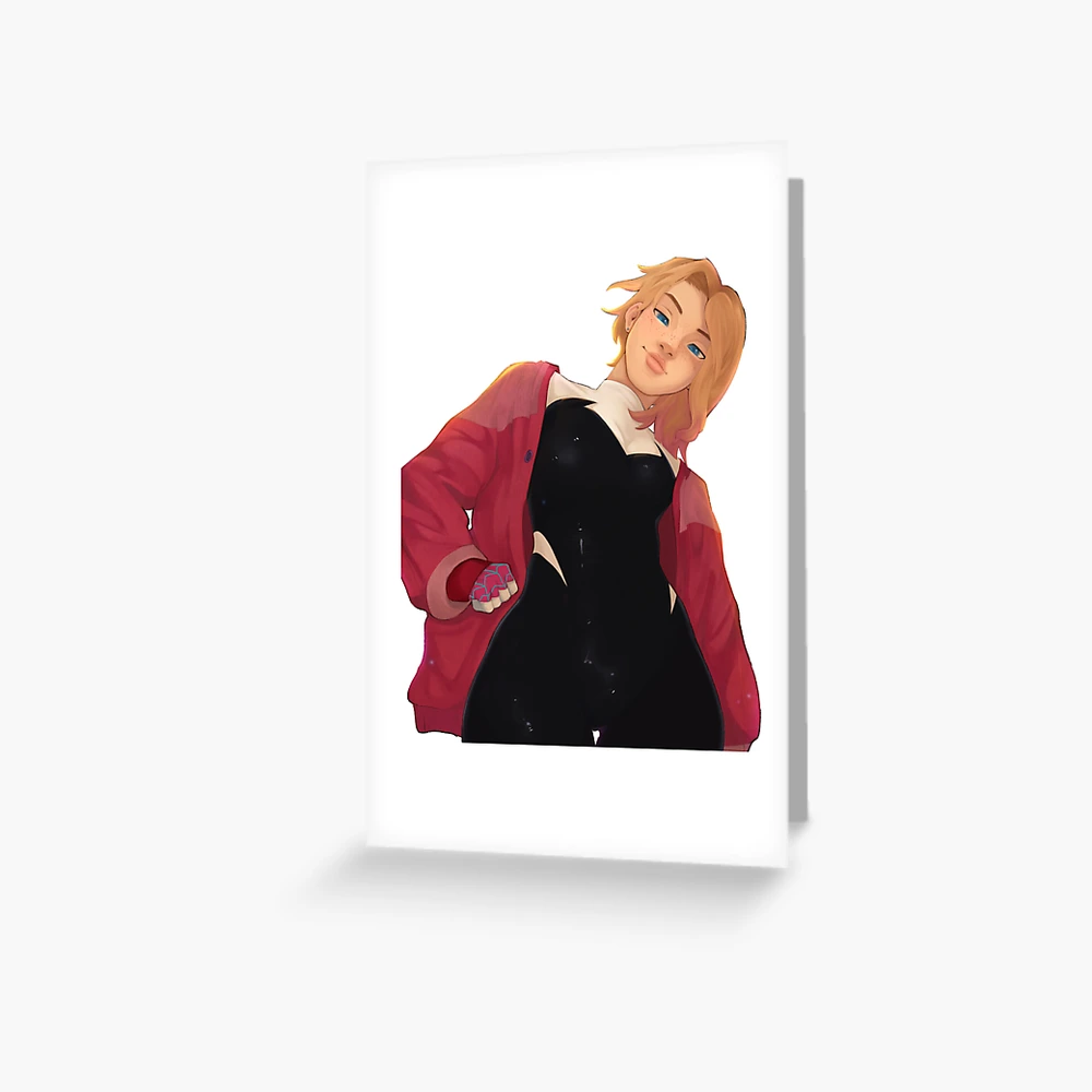 gwen stacy spiderverse sticker