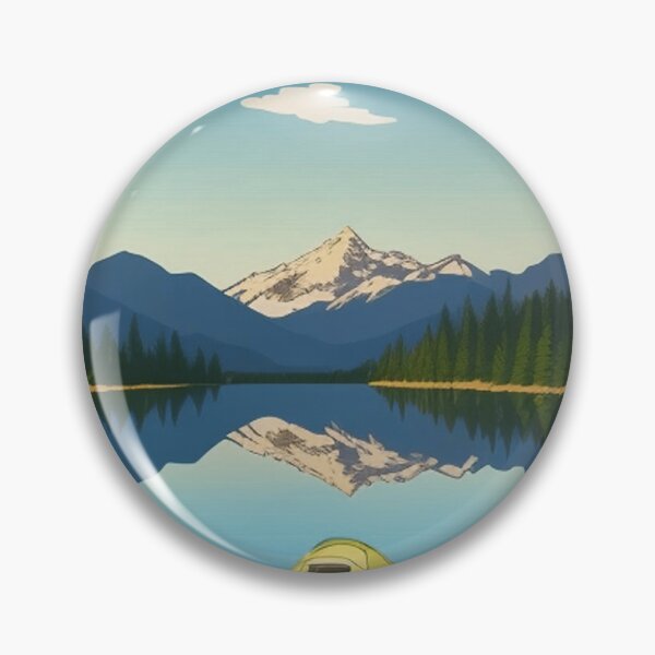 Item preview, A picturesque campsite 	 designed and sold by adusunityax.