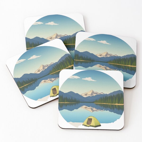 Item preview, A picturesque campsite 	 designed and sold by adusunityax.
