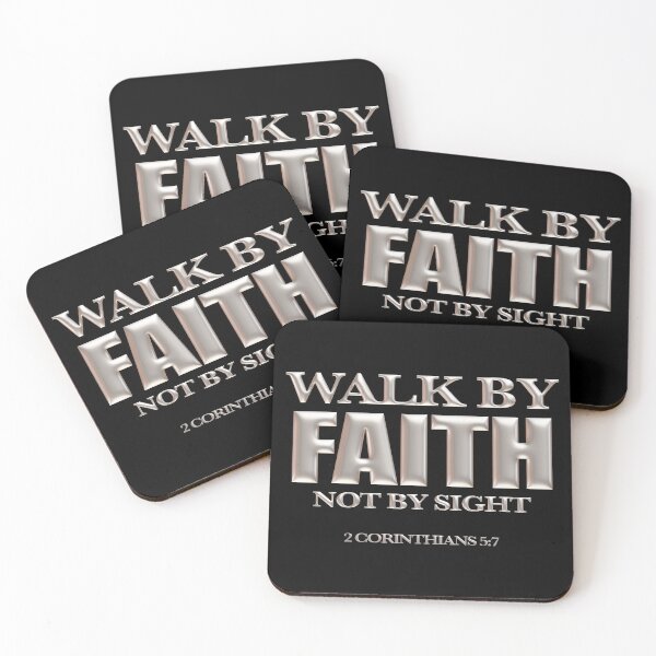 Item preview, Walk by Faith Bible Verses Christian Gifts Store designed and sold by john316store.