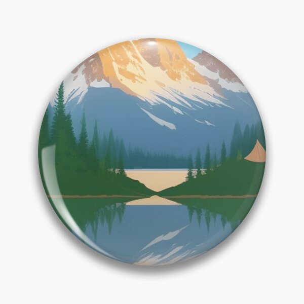 Item preview, A picturesque campsite 	 designed and sold by bobnajfanosi.