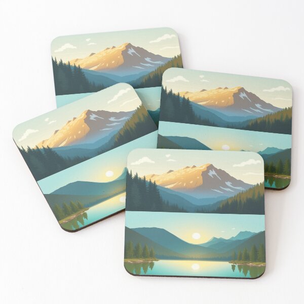 Item preview, A picturesque campsite 	 designed and sold by adusunityax.