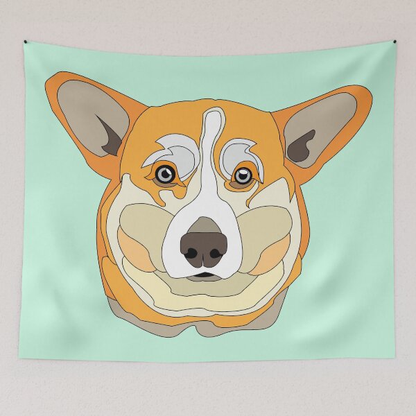 Artikelvorschau, Corgi entworfen und verkauft von Flower Magic .