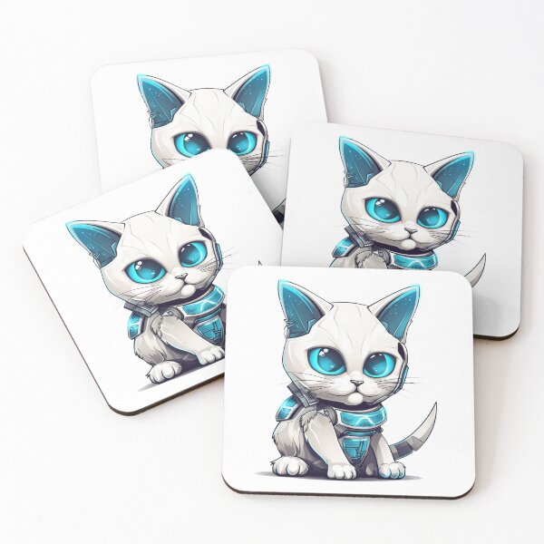 Item preview, Futuristic Feline: High-Tech Ragdoll Breed for Cat Lovers - Sleek and Sophisticated Design designed and sold by DooodleGod.
