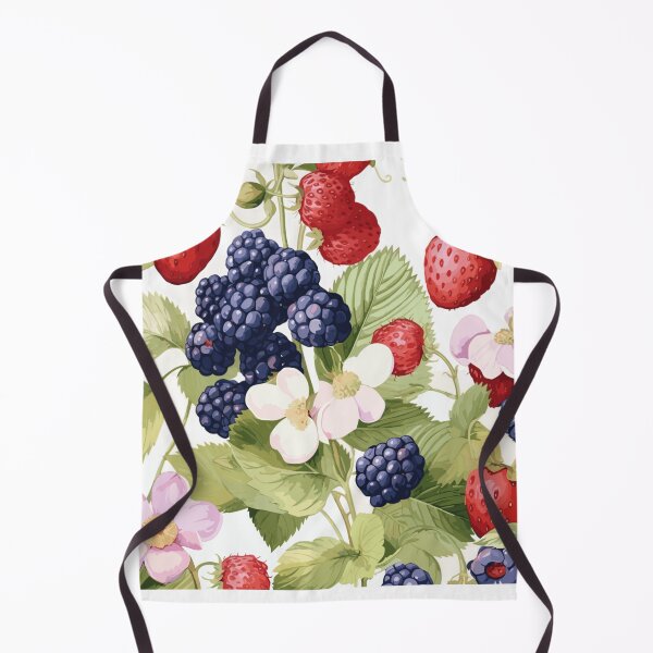 Item preview, Beauty of berries watercolor pattern designed and sold by PaletPatisserie.