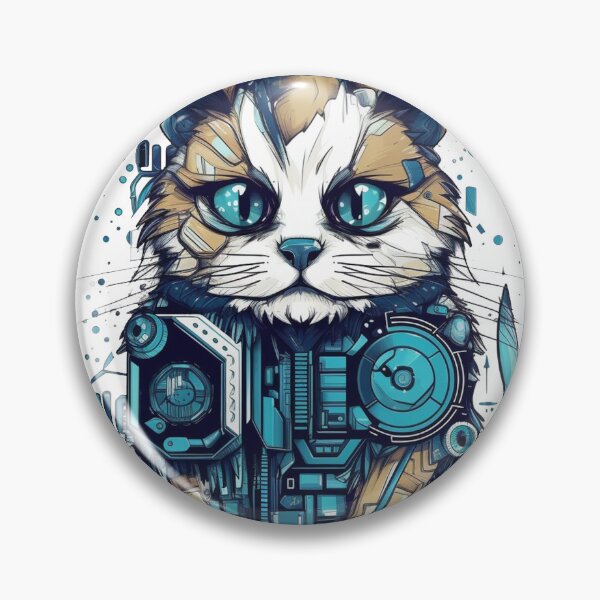 Artikelvorschau, Ragdoll Tech Cat - Futuristic High-Tech Design for Adorable & Playful Breed Lovers entworfen und verkauft von DooodleGod.