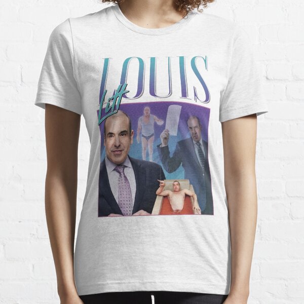 LOUIS LITT Vintage T Shirt Homage Unisex Suits Drama T-shirt 