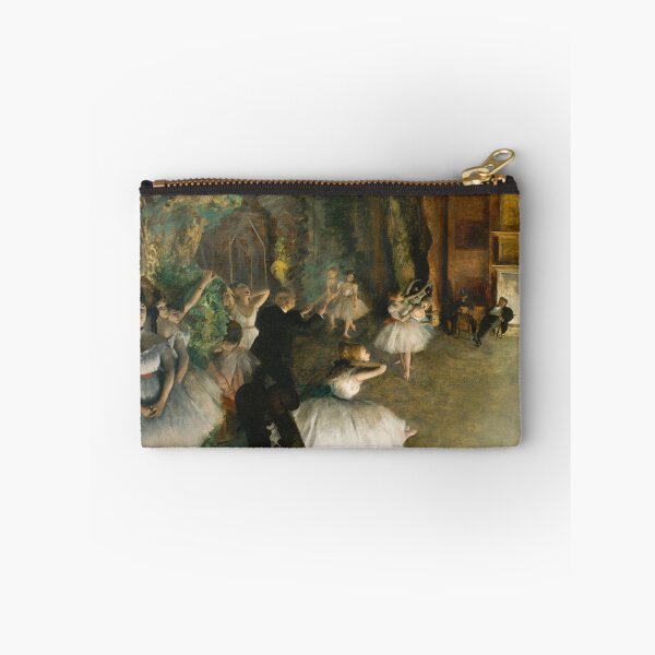 Item preview, The Rehearsal of the Ballet Onstage by Edgar Degas 1874 designed and sold by Vintage Wall Art.