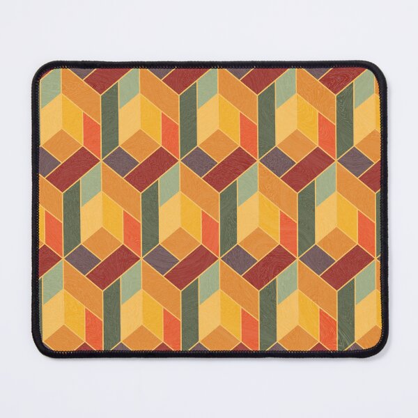 Item preview, Geometrical Cubes Pattern - 02 designed and sold by Studio Grafiikka.