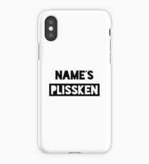 Name's Plissken iPhone Case/Skin